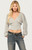 Edikted Women's Aloa Cable Knit Wrap Sweater - 0264609690035