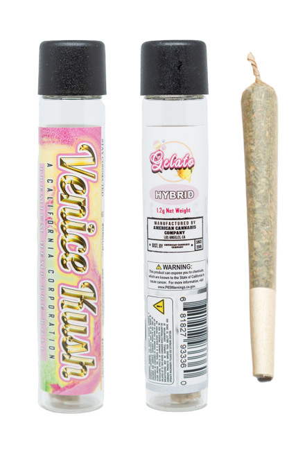 1 Gram Pre Roll Gelato Cannabis Indica Hemp Flower 1 Gram Pre Roll Gelato Cannabis Indica Hemp Flower
