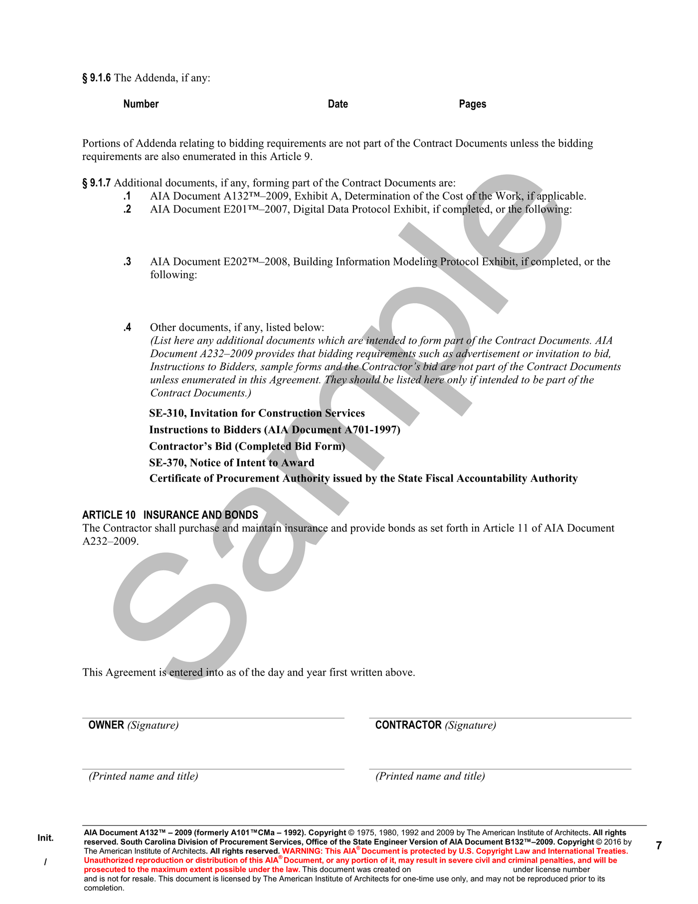 town of carolina shores dsip 18 contract A132 SCOSE: Owner-Contractor Agreement for South - CMa Edition Cobalex® 2000 B12 Injection megaloblastic anemia treatment Treatment Supply:30 mL (1 Bottle) — Approx. 30 Days | Daily B12 Support