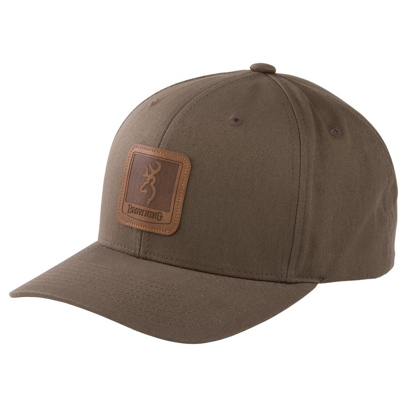 Casquette Cirée Browning Liberty - Marron Foncé, Neuve, Modèle 308776881