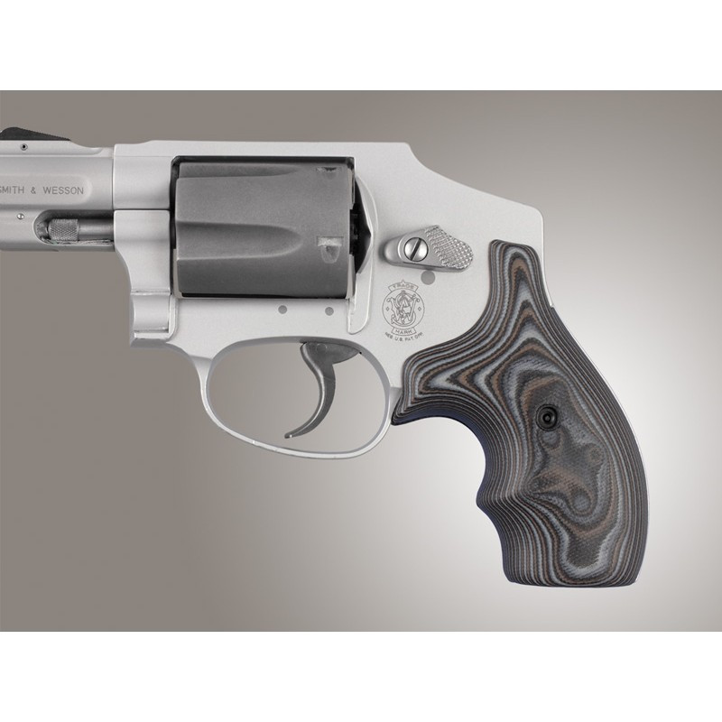 HOGUE S＆W Jフレーム G10グリップ Hogue Smooth G10 Grip for S&W J Frame Round Butt Bantam