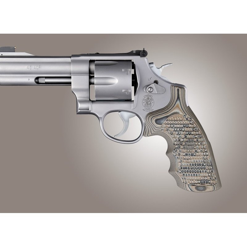 Hogue Piranha G10 Grips for S&W N Frame Round Butt Conversion