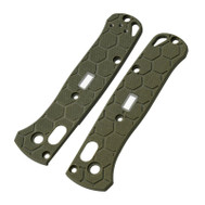 Glow Rhino G10 Tritium Scales for Benchmade Mini Bugout - Olive Green