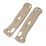 Glow Rhino G10 Tritium Scales for Benchmade Mini Bugout - Desert Tan
