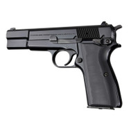 Hogue Browning Hi-Power G10 Grip - Solid Black