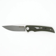 EIKONIC Aperture Folding Knives - Olive Canvas Micarta