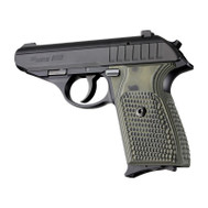 Hogue Sig Sauer P230 P232 Piranha G10 Grip - G-Mascus Green