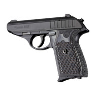 Hogue Sig Sauer P230 P232 Piranha G10 Grip - G-Mascus Black/Gray