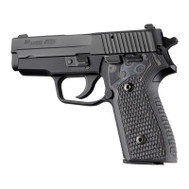 Hogue Sig Sauer P225-A1 Piranha G10 Grip - G-Mascus Black/Gray