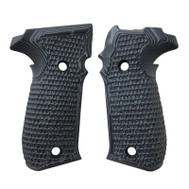 Hogue Sig Sauer P226 Contour Classic Piranha G10 Grip - G-Mascus Black