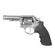 Hogue S&W K&L Frame Square Butt Finger Grooves Piranha G10 Grip - G-Mascus Black-Gray