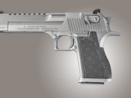 Hogue Desert Eagle Checkered G10 Grips - G-Mascus Black-Gray