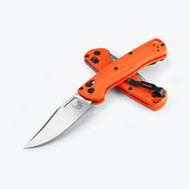 Benchmade HUNT Mini Taggedout Folding Knife - Orange Grivory