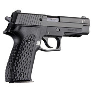 Hogue Sig Sauer P226 DA/SA Chain Link G10 Grip - Solid Black