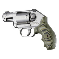 Hogue Kimber K6s & K6xs DAO Bantam Smooth Grips  - G-Mascus Green Lava