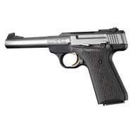 Hogue Browning BuckMark Checkered G10 Grips - G-Mascus Black/Gray