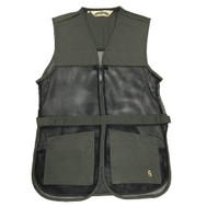 Boyt Bob Allen Full Mesh Dual Pad Shooting Vest - Sage