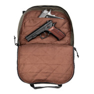 Hogue Medium Double Pistol Bag with Magazine Pouch - Inside