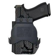 Rounded OWB Paddle Holster - Black