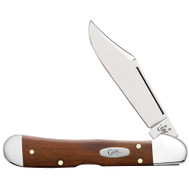 Case Smooth Chestnut Bone Mini CopperLock Knife