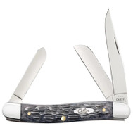 Case Crandall Jig Gray Bone Medium Stockman Knife