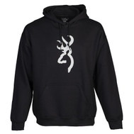 Browning Branded Hoodie Sweatshirt - Black