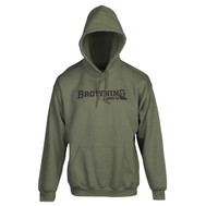 Browning Backfence Hoodie Sweatshirt - Green