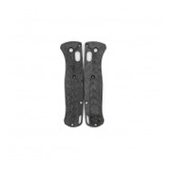 Flytanium Crossfade Basket Weave Carbon Fiber Scales for Benchmade Bugout