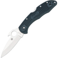 Spyderco Delica 4 Gray Emerson Wave Open Knife