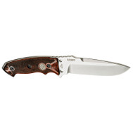 Hogue Sig EX-F01 Stainless Elite Fixed Blade Knife - Drop Point Blade - Rosewood Scales