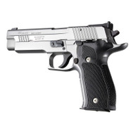 Hogue Sig Sauer P226 DA/SA Allround Checkered G10 Grip - Solid Black