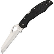 Spyderco Byrd Cara Cara Rescue 2 Knife - Black