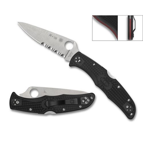 Spyderco Endura 4 Thin Red Line Knife