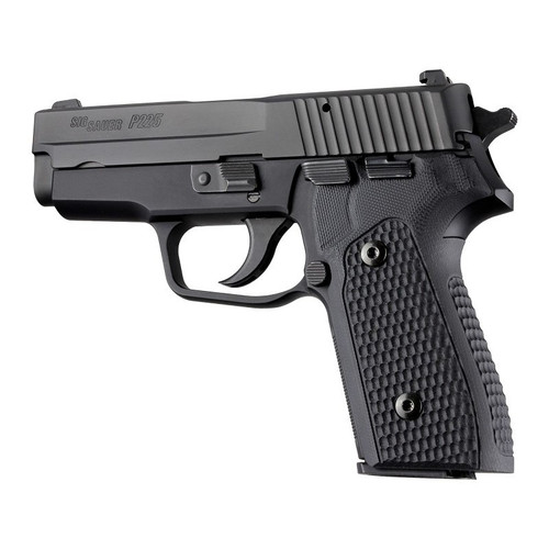 Hogue Sig Sauer P225-A1 Piranha G10 Grip - Solid Black