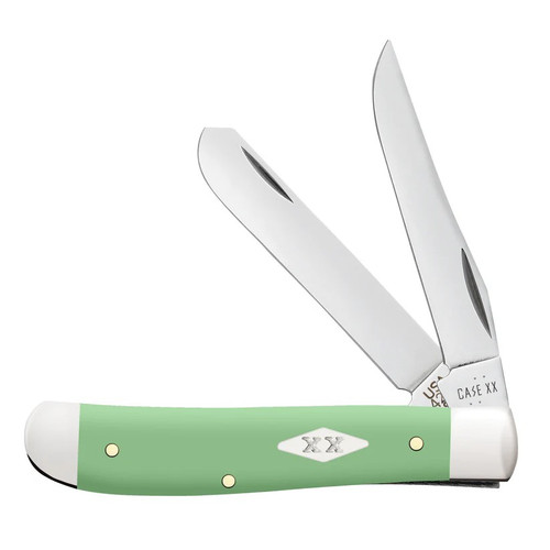 Case Smooth Mint Green Synthetic Mini Trapper Knife