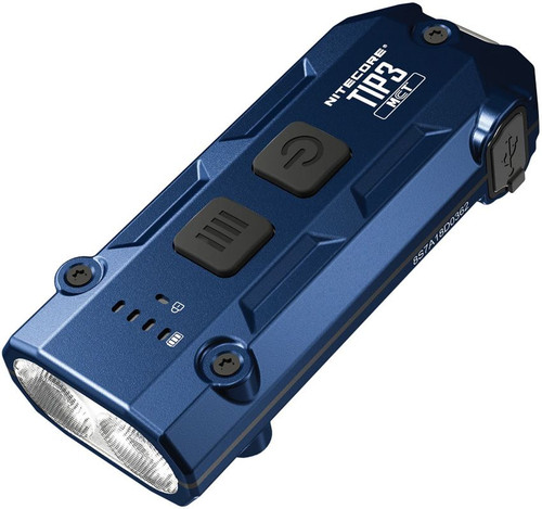 Nitecore TIP3 Metallic Keychain Flashlight - Blue