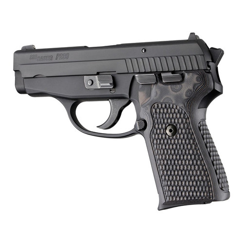 Hogue Sig Sauer P239 DA/SA Piranha G10 Grip - G-Mascus Black/Gray