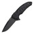 Hogue X-1 Microflip 2.75" Black Finish Folding Knives - Black