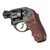 Hogue Ruger LCR Enclosed Hammer Piranha G10 Grip - G-Mascus Red Lava