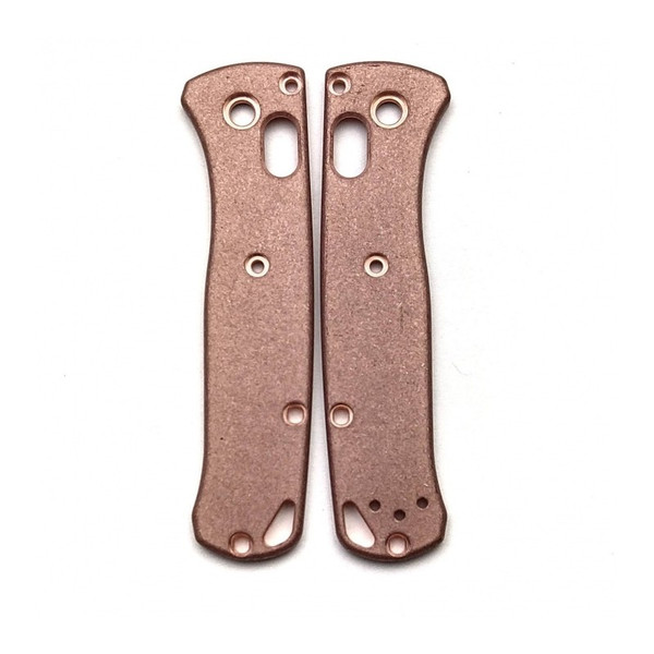 Flytanium Copper Scales for Benchmade Mini Bugout Knife