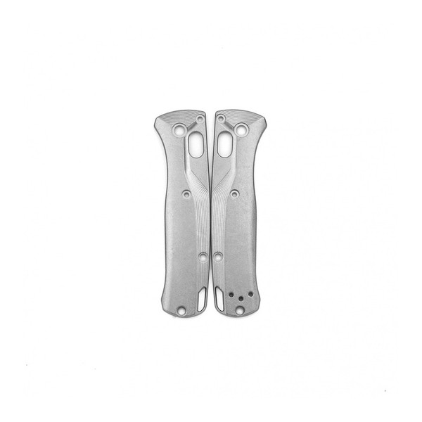 Flytanium Crossfade Titanium Scales for Benchmade Mini Bugout Knife - Stonewash