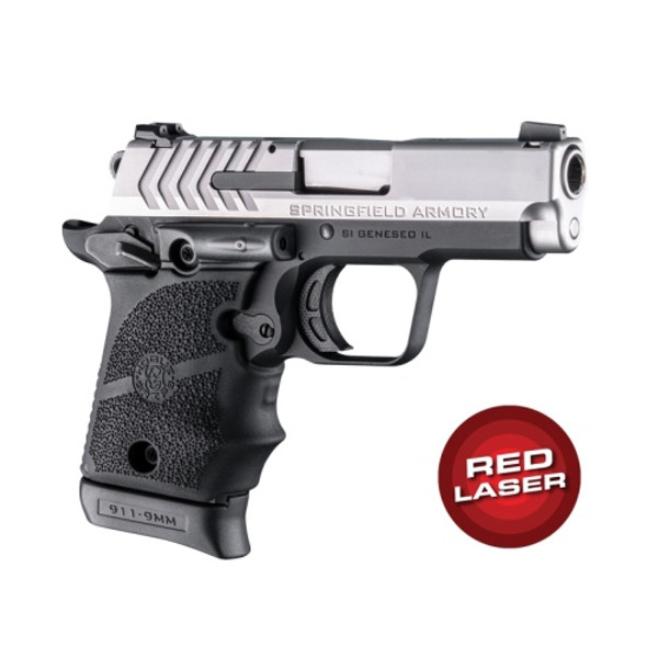 Hogue Springfield Armory 911 9mm Red Laser Grip