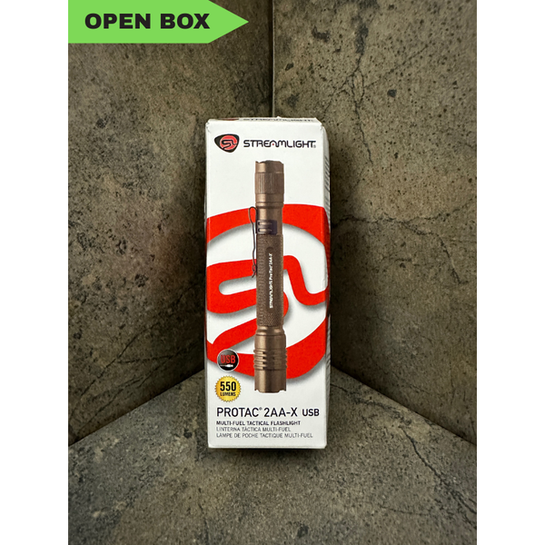 Streamlight ProTac 2AA-X USB Flashlight - Open Box