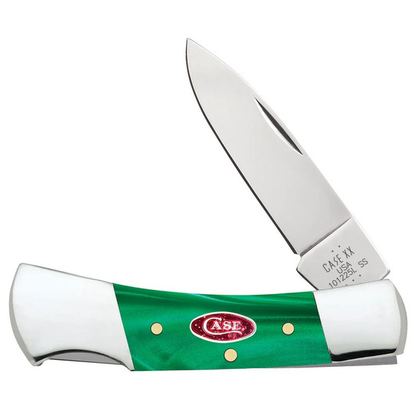 Case Smooth Green Pear Kirinite Lockback Knife