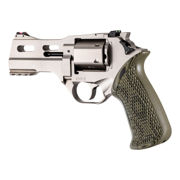 Hogue Chiappa Rhino Piranha G10 Grip - G Mascus Green Lava