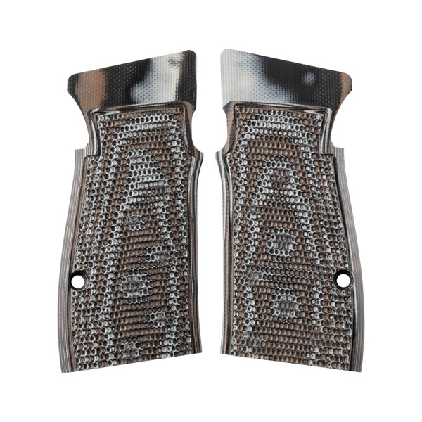 Hogue Sig Sauer P365 AXG Mini-Piranha G10 Grip - G-Mascus Black/Gray