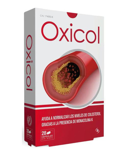 Cápsulas para el colesterol oxicol