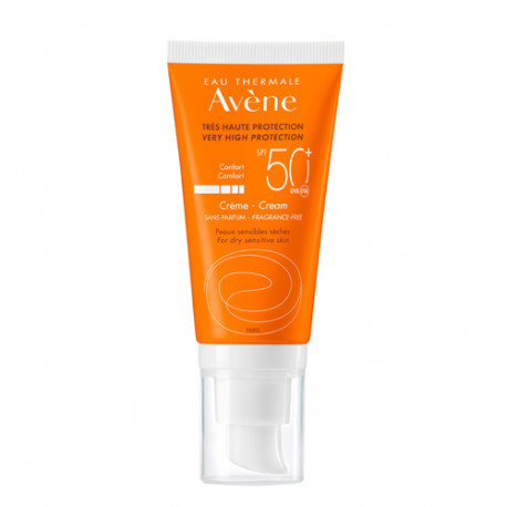 Avene crema 50+ sin perfume