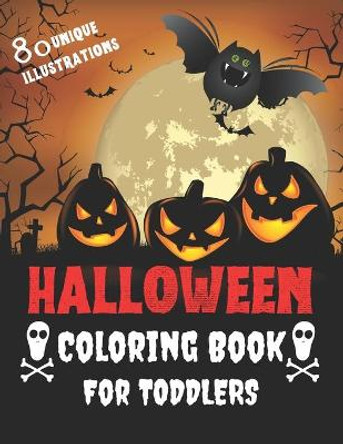 Halloween Coloring Book For Toddlers by Notesbo