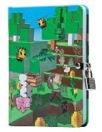 Minecraft: Mobs Glow-In-The-Dark Lock & Key Diary Insights 9781647228224